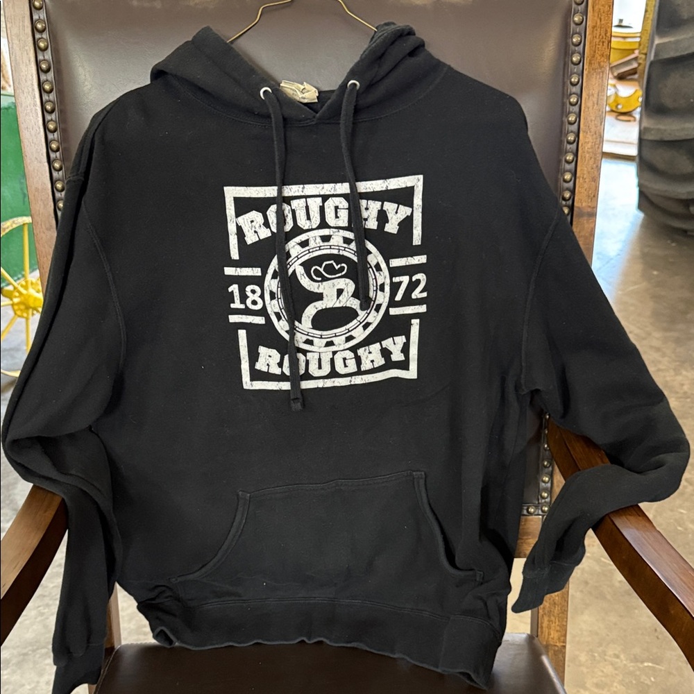 Hooey Roughy Black Hoodie - Medium